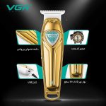 ماشین اصلاح موی سر و صورت تریمر وی جی آر مدل V-911، با قابلیت اصلاح با شماره صفر، دارای نوار نور LED، منبع انرژی باتری قابل شارژ، اندازه اصلاح 0.0 میلی‌متر، جنس تیغه استیل ضد زنگ، مدت زمان شارژ 150 دقیقه و مدت زمان استفاده پس از شارژ 180 دقیقه