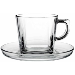 ست فنجان و نعلبکی پاشاباغچه مدل Carre 95307 بسته 6 عددی