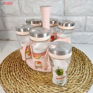 ست جا ادویه کاپریس مدل پارادایس مجموعه 6 عددی