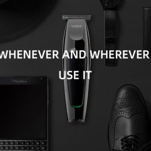 ماشین اصلاح موی صورت تریمر وی جی آر مدل V-030، با قابلیت شارژ شدن سریع، دارای سری قابل شست‌وشو و طراحی ارگونومیک، منبع انرژی برق و باتری، اندازه اصلاح 0 تا 10 میلی‌متر، جنس تیغه استیل ضد زنگ، مدت زمان شارژ 75 دقیقه و مدت زمان استفاده پس از شارژ 100 دقیقه