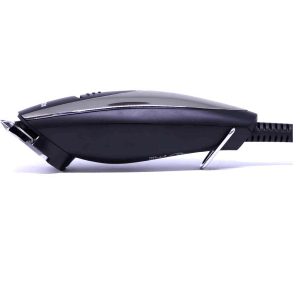 ماشین اصلاح موی سر و صورت و بدن جیمی مدل GM-830، اصلاح به صورت خط زن، قابلیت تنظیم سرعت، منبع انرژی با آداپتور برق، تکنولوژی اصلاح به صورت برش مستقیم، اندازه اصلاح 0.2 میلی‌متر، به‌همراه برس تمیزکننده