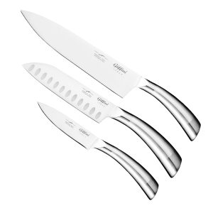 چاقو اشپزخانه جی فی نی کد 1-2-5 مجموعه 3 عددی