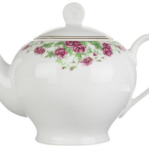 سرویس چای خوری 17 پارچه چینی زرین ایران سری ایتالیا اف مدل Bidgol درجه عالی