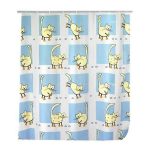 پرده حمام ونکو مدل Cat سایز 200x120 سانتی متر