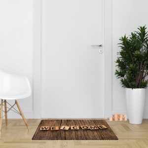 پادری مدل ورودی رویه مخمل کد S400 سایز 75x45 سانتی متر