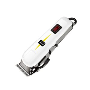 ماشین اصلاح موی سر و صورت تریمر جیمی مدل GM-6008، با اهرم قابل تنظیم، دارای سری قابل شست‌وشو، منبع انرژی برق و باتری، اندازه اصلاح 3 تا 13 میلی‌متر، جنس تیغه استیل ضد زنگ، مدت زمان شارژ 180 دقیقه و مدت زمان استفاده پس از شارژ 60 دقیقه