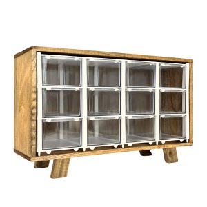 جای ادویه مدل چوبی کشویی کد JA03