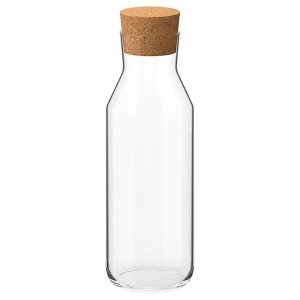 بطری ایکیا مدل درب چوب پنبه کد 279