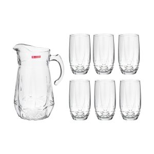 سرویس پارچ و ليوان 7 پارچه نوری تازه مدل استاتيک کد NT17601300W