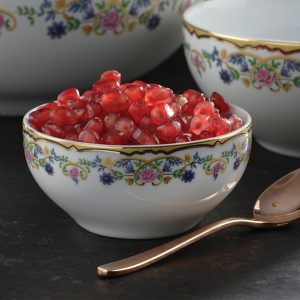 پیاله چینی زرین ایران مدل ایتالیا اف گلستان درجه یک بسته 13 عددی