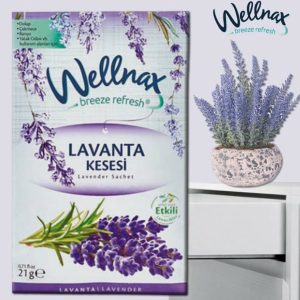 خوشبو کننده و ضد بید کمد لباس ولنکس مدل LAVENDER حجم 210 میلی لیتر