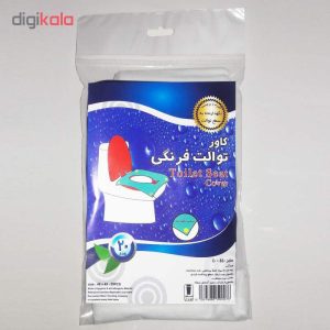 روکش یکبار مصرف توالت فرنگی مدل Toilet Cover بسته 40 عددی