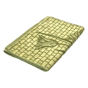 حوله دستی هنر طرح لاله  سایز 75x40 سانتی متر