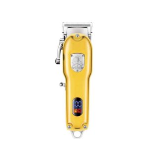 ماشین اصلاح موی سر و صورت تریمر وی جی آر مدل V-652، با طراحی ارگونومیک، دارای اهرم تنظیم و صفحه نمایشگر، منبع انرژی باتری قابل شارژ، اندازه اصلاح 3 تا 12 میلی‌متر، جنس تیغه استیل پیشرفته، مدت زمان شارژ 120 دقیقه و مدت زمان استفاده پس از شارژ 120 دقیقه