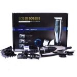ماشین اصلاح موی صورت جیمی مدل GM830، اصلاح به صورت صفر زن، خط زن، قابلیت تنظیم سرعت، منبع انرژی با برق، تکنولوژی اصلاح به صورت برش مستقیم، اندازه اصلاح 0.1 میلی‌متر، به‌همراه روغن، برس تمیزکننده