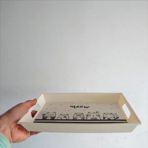 سینی طرح  گربه ها