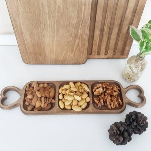 اردو خوری مدل پلای‌وود طرح قلب کد 03