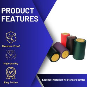 کاپسیل درب بطری مدل شیرینک حرارتی مجموعه 60 عددی