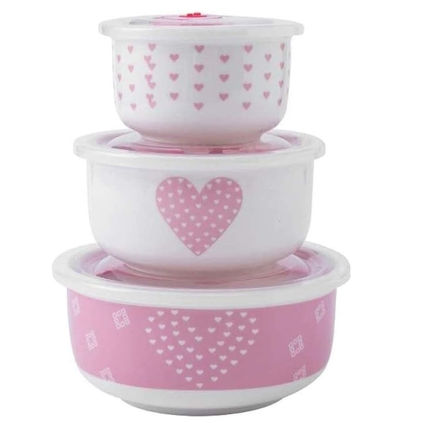 ظرف نگهدارنده مدل قلب کد 1369n 451 بسته سه عددی