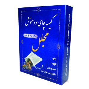 فیلتر چای مجلل مدل نخ دار بسته 50 عددی