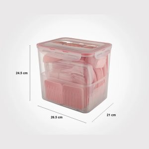 سبد پیک نیک 6 نفره لیمون مدل 10635