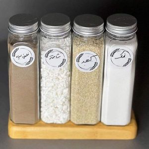 جا ادویه مدل آنتیک SS-12 مجموعه 12 عددی