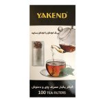 فیلتر چای یکبار مصرف یاکند کد 100032 بسته 100 عددی