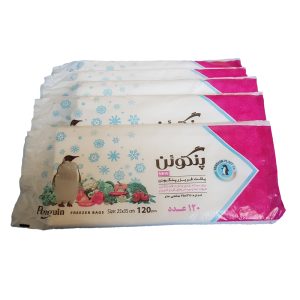 کیسه فریزر پنگوئن کد 4556 مجموعه 5 عددی