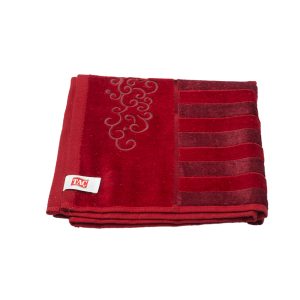 حوله دستی تاچ مدل قلاب دوزی سایز 80×40 سانتی متر