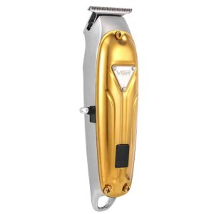 ماشین اصلاح مو صورت و سر وی جی ار مدل V-062، استفاده به صورت خشک و مرطوب، منبع انرژی با کابل USB، تکنولوژی اصلاح به صورت برش مستقیم، مدت زمان شارژ 120 دقیقه و مدت زمان استفاده پس از شارژ 180 دقیقه، به همراه روغن، 3 عدد شانه، با قابلیت شست‌وشو