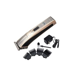 ماشین اصلاح موی سر و صورت جیمی مدل gm-657، منبع انرژی باتری و برق، تکنولوژی اصلاح به صورت برش مستقیم، اندازه اصلاح 0.5 میلی‌متر، مدت زمان شارژ 480 دقیقه و مدت زمان استفاده پس از شارژ 60 دقیقه، به همراه برس تمیزکننده، 4 عدد شانه، کابل شارژ، دارای خط زن
