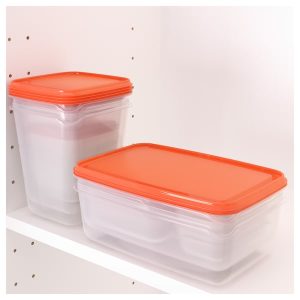 ظرف نگهدارنده ایکیا مدل PRUTA مجموعه 17 عددی