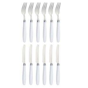 ست کارد و چنگال میوه خوری 12 پارچه مونیکا مدل stainless steel