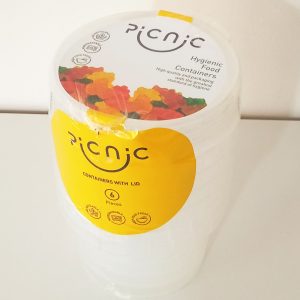 ظرف نگهدارنده پیکنیک مدل 310 cc بسته 6 عددی