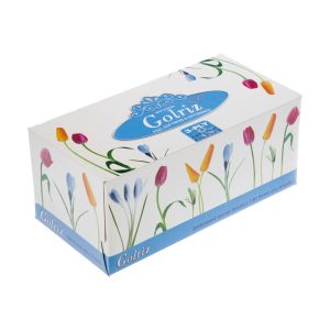 دستمال کاغذی 100 برگ گلریز مدل Tulip