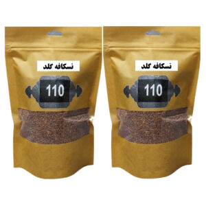 قهوه فوری گلد 110 - 50 گرم بسته 2 عددی