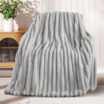 پتو آقای طرح مدل پلیسه سایز 150x200سانتی متر
