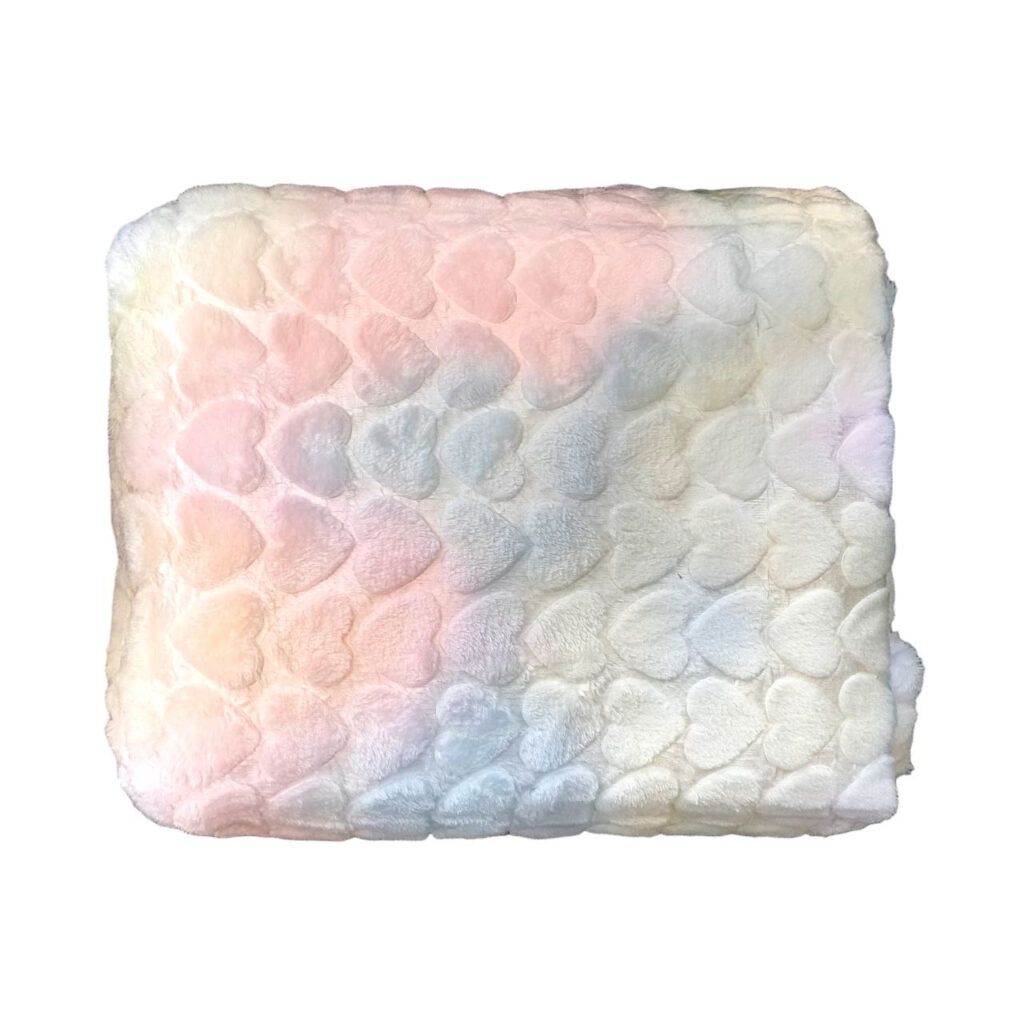 پتو مسافرتی تیسا مدل رنگین کمان دونفره سایز 220x200 سانتی متر
