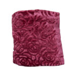 پتو مسافرتی دونفره گلبافت مدل فلورا ابعاد 220x200 سانتی متر