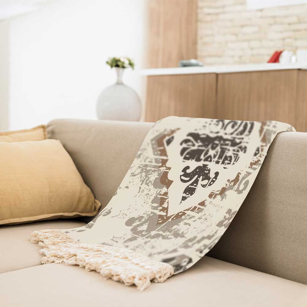 شال مبل طرح وینتیج کد VIN2SH1001 سایز 98x180 سانتی متر شال مبل طرح وینتیج کد VIN2SH1001 سایز 98x180 سانتی متر