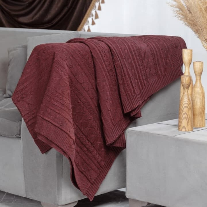 شال مبل و تخت مدل میلاس سایز 140x180 سانتی متر شال مبل و تخت مدل میلاس سایز 140x180 سانتی متر